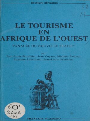 cover image of Le tourisme en Afrique de l'Ouest